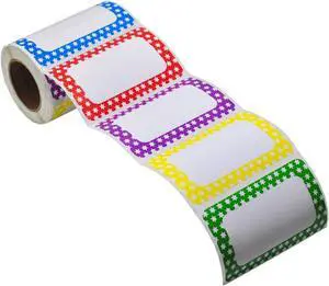 L Liked 250 Colors Star Name Tag Labels 3.5"x2.25" for School Office Home L Liked 250 Colors Star Name Tag Labels 3.5"x2.25" for School Office Home