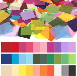 3000 Pcs Tissue Paper Squares 2 Inch x 2 inch Rainbow Tissue Mosaic Squares for Arts Crafts DIY Projects Scrunch Art Classroom Activities and More- 30 Assorted Colors 3000 Pcs Tissue Paper Squares 2 Inch x 2 inch Rainbow Tissue Mosaic Squares for Arts Crafts DIY Projects Scrunch Art Classroom Activities and More- 30 Assorted Colors