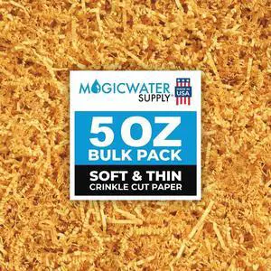 MagicWater Crinkle Cut Paper - Soft and Thin - 5 oz - Yellow MagicWater Crinkle Cut Paper - Soft and Thin - 5 oz - Yellow