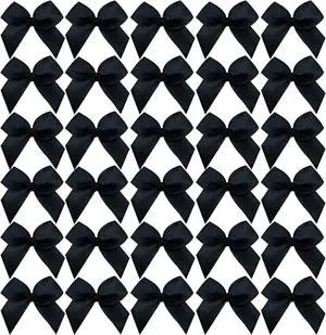 Dorothy 100 pcs Black Mini Bows for Crafts, 1 Inch Small Satin Ribbon Bows Cheer Pins DIY Crafts Gift Wedding Party Sewing Scrapbooking Dorothy 100 pcs Black Mini Bows for Crafts, 1 Inch Small Satin Ribbon Bows Cheer Pins DIY Crafts Gift Wedding Party Sewing Scrapbooking