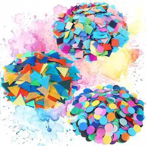 Feifeiya 9000 Pcs Bleeding Tissue Paper 1 Inch Squares Round and Triangle Watercolor Bleeding Paper for Art Wet Strength Tissue for DIY Projects Scrapbooking Greeting Cards, 20 Assorted Colors Feifeiya 9000 Pcs Bleeding Tissue Paper 1 Inch Squares Round and Triangle Watercolor Bleeding Paper for Art Wet Strength Tissue for DIY Projects Scrapbooking Greeting Cards, 20 Assorted Colors