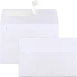 Joyberg 70 Packs A4 Envelopes, White, 4x6 Photo, Self Seal for Invitations, Weddings, Baby Shower, Photos, Postcards, Greeting Cards, Mailing Joyberg 70 Packs A4 Envelopes, White, 4x6 Photo, Self Seal for Invitations, Weddings, Baby Shower, Photos, Postcards, Greeting Cards, Mailing