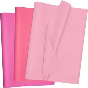 120 Sheet Mix Pink Tissue Paper HMUIKFRY 20x14Inch Wrapping Paper 120 Sheet Mix Pink Tissue Paper HMUIKFRY 20x14Inch Wrapping Paper