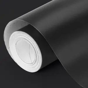 Black Wrapping Paper, 17In x 33Ft Gift Wrapping Paper, Matte Metallic Paper Black Wrapping Paper, 17In x 33Ft Gift Wrapping Paper, Matte Metallic Paper
