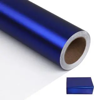 NESCCI Matte Metal Blue Wrapping Paper, Solid Color Paper,Gift Wrapping Paper,Perfect for Wedding,Valentine's Day,Birthday, Christmas,Baby Shower,DIY Bouquet (17 Inches X 32.8 Feet) NESCCI Matte Metal Blue Wrapping Paper, Solid Color Paper,Gift Wrapping Paper,Perfect for Wedding,Valentine's Day,Birthday, Christmas,Baby Shower,DIY Bouquet (17 Inches X 32.8 Feet)