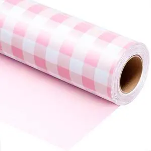 Burymento Pink Checkerboard Wrapping Paper, Gift Wrap for Birthday, Valentines, Mothers day, Graduation, Wedding, Fathers day, Baby Shower, Christmas (17in x 32.8ft) Burymento Pink Checkerboard Wrapping Paper, Gift Wrap for Birthday, Valentines, Mothers day, Graduation, Wedding, Fathers day, Baby Shower, Christmas (17in x 32.8ft)