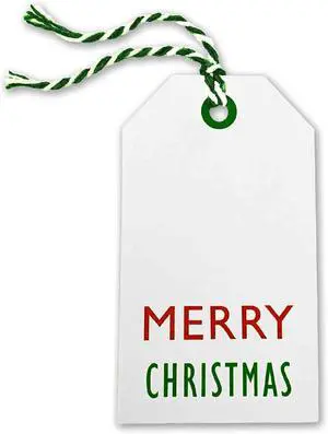 K-Kraft Green Tags for Gift Wrapping and Labeling (Xmas on White Kraft 25 PCS) with Pre-Strung Holiday Bakers Twine K-Kraft Green Tags for Gift Wrapping and Labeling (Xmas on White Kraft 25 PCS) with Pre-Strung Holiday Bakers Twine