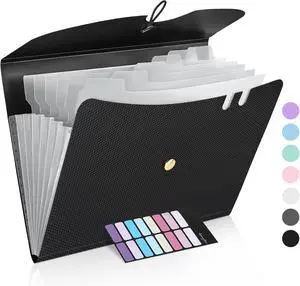 Sooez 7 Pocket Accordion File Organizer, Premium Expanding File Folder Sooez 7 Pocket Accordion File Organizer, Premium Expanding File Folder