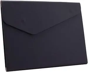 PU Leather A4 File Folder Document Holder Waterproof Portfolio Envelope Folder Case with Invisible Magnetic Closure Black PU Leather A4 File Folder Document Holder Waterproof Portfolio Envelope Folder Case with Invisible Magnetic Closure Black
