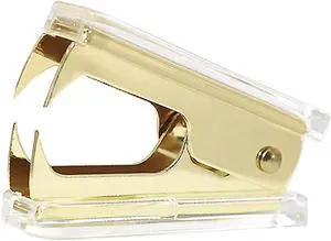 NatSumeBasics Clear Staple Remover Pure Gold Stapler Remover Cute Yellow Puller Removers Tool for Home Office School Desk Accessories Gift (Yellow Gold) NatSumeBasics Clear Staple Remover Pure Gold Stapler Remover Cute Yellow Puller Removers Tool for Home Office School Desk Accessories Gift (Yellow Gold)