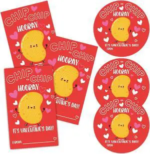 Happy Valentine's Day Sticker Set, Chips Kids Valentine Label, 40 Round Label & Rectangular Name Tags Stickers, Valentines Sticker Tags for Snacks Gift Wrapping Classroom Friends- A02 Happy Valentine's Day Sticker Set, Chips Kids Valentine Label, 40 Round Label & Rectangular Name Tags Stickers, Valentines Sticker Tags for Snacks Gift Wrapping Classroom Friends- A02