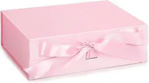 JOHOUSE Pink Magnetic Gift Box, 10.5 X 7.5 X 3.1 inches JOHOUSE Pink Magnetic Gift Box, 10.5 X 7.5 X 3.1 inches