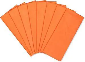 Papyrus 8 Sheet 20 in. x 26 in. Orange Tissue Paper for All Occasions Papyrus 8 Sheet 20 in. x 26 in. Orange Tissue Paper for All Occasions