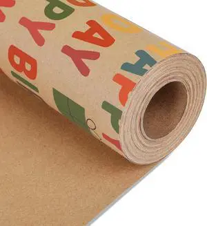 NESCCI Birthday Wrapping Paper,Gift Wrapping Paper Roll-17 inch X 32.8 Feet NESCCI Birthday Wrapping Paper,Gift Wrapping Paper Roll-17 inch X 32.8 Feet