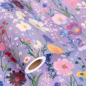 Dtiafu Wildflower Wrapping Paper Roll for Her Mom Women Girls - Floral Design Gift Wrap for Birthday Wedding Holiday Bridal Shower Mothers Day Spring Summer(Total 28.5sq.ft) Dtiafu Wildflower Wrapping Paper Roll for Her Mom Women Girls - Floral Design Gift Wrap for Birthday Wedding Holiday Bridal Shower Mothers Day Spring Summer(Total 28.5sq.ft)