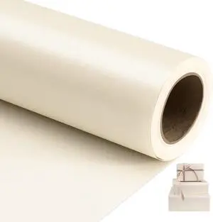 NESCCI Off White Matte Wrapping Paper,Gift Wrapping Paper NESCCI Off White Matte Wrapping Paper,Gift Wrapping Paper