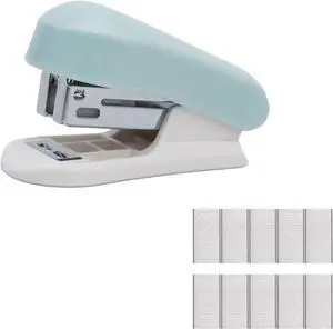 Lilaly 1 Pack Staplers for Desk Staplers, Blue Stapler, Miniature Stapler with Staples Staplers Office, Gift for Student or Office Use (Blue) Lilaly 1 Pack Staplers for Desk Staplers, Blue Stapler, Miniature Stapler with Staples Staplers Office, Gift for Student or Office Use (Blue)