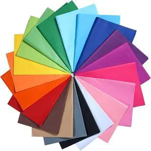 MIAHART 100 Sheets Multicolor Tissue Paper Bulk 20" x 14" Assorted Colored Art Tissue for Craft, Floral, Birthday, Party, Festival Gift Wrapping Decorative MIAHART 100 Sheets Multicolor Tissue Paper Bulk 20" x 14" Assorted Colored Art Tissue for Craft, Floral, Birthday, Party, Festival Gift Wrapping Decorative