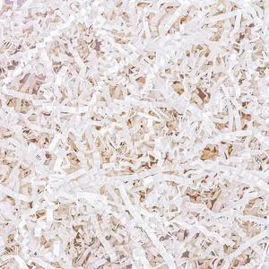 Zwish 150Grams / 5.3 Oz White Crinkle Cut Paper Shred Filler Gift Boxes Filler Gift Wrapping Gift Basket Filler for Gift Wrapping & Basket Filling Zwish 150Grams / 5.3 Oz White Crinkle Cut Paper Shred Filler Gift Boxes Filler Gift Wrapping Gift Basket Filler for Gift Wrapping & Basket Filling