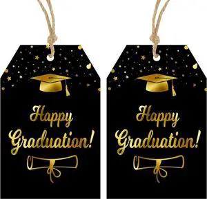 Anwyll Graduation Gift Tags 2026-50Pcs Happy Graduation Tags with String Graduations Thank You Tag Personalized Congrats Grad Hang Paper Tag Class of 2026 for Gift Wrap Present Treat Bag Party Favor Anwyll Graduation Gift Tags 2026-50Pcs Happy Graduation Tags with String Graduations Thank You Tag Personalized Congrats Grad Hang Paper Tag Class of 2026 for Gift Wrap Present Treat Bag Party Favor