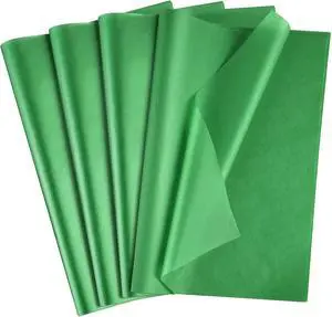 Green Tissue Paper - 80 Sheets, 14x20 Inch, Gift Bag Wrapping, DIY Arts Crafts, Shredded Filler for Birthday, Graduation Green Tissue Paper - 80 Sheets, 14x20 Inch, Gift Bag Wrapping, DIY Arts Crafts, Shredded Filler for Birthday, Graduation
