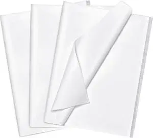 Bobobag 100 Sheets White Tissue Paper 20"X14" Tissue Paper for Gift Bags, Gift Wrapping Tissue, Christmas Tissue Paper Anniversary Holiday Decoration Arts Craft Bobobag 100 Sheets White Tissue Paper 20"X14" Tissue Paper for Gift Bags, Gift Wrapping Tissue, Christmas Tissue Paper Anniversary Holiday Decoration Arts Craft