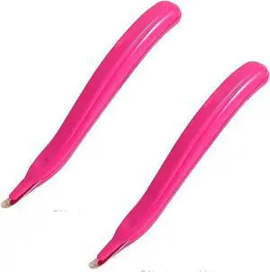 2 Pcs Pink Portable Staple Remover, Staple Puller Tool Magnetic Head Staple Removal Tool Handheld Puller, Pen Type Remover Binding Supplies School Office Home,and Punches 2 Pcs Pink Portable Staple Remover, Staple Puller Tool Magnetic Head Staple Removal Tool Handheld Puller, Pen Type Remover Binding Supplies School Office Home,and Punches