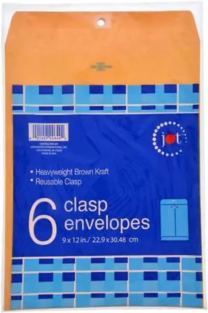 Clasp Envelopes 9 x 12 / 22.9 x 30.48 cm Clasp Envelopes 9 x 12 / 22.9 x 30.48 cm