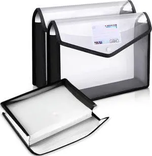 Plastic Folders with Pockets,Document Expandable Folder,Receipt Organizer Plastic Folders with Pockets,Document Expandable Folder,Receipt Organizer