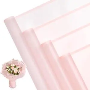 RUSPEPA 20 Sheets Flower Wrapping Paper, Waterproof Floral Bouquet Wrapping Paper, Florist Supplies Packaging Paper for Birthday, Party, Wedding and DIY Crafts - Pink RUSPEPA 20 Sheets Flower Wrapping Paper, Waterproof Floral Bouquet Wrapping Paper, Florist Supplies Packaging Paper for Birthday, Party, Wedding and DIY Crafts - Pink