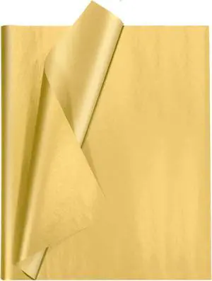 100 Sheets Gold Tissue Paper Artdly 12 x 20 Inches Gold Wrapping Paper Bulk for Weddings Birthday DIY Project Wrapping Crafts Decor 100 Sheets Gold Tissue Paper Artdly 12 x 20 Inches Gold Wrapping Paper Bulk for Weddings Birthday DIY Project Wrapping Crafts Decor