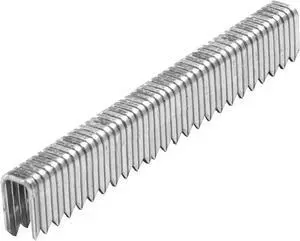 1000-Count 18 Gauge 1/4" Narrow Crown Staples 1/2" Leg Galvanized 1000-Count 18 Gauge 1/4" Narrow Crown Staples 1/2" Leg Galvanized