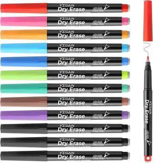 YISAN Magnetic Dry Erase Markers,10 Colors, Ultra Fine Tip, 0.7mm YISAN Magnetic Dry Erase Markers,10 Colors, Ultra Fine Tip, 0.7mm