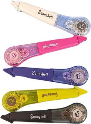 19.69ft Correction Tape Pen, 5-Count Pack, Dry Instantly, Stretch Resistant, not Easy to Break, as Smooth as Writing, Perfect for School, Office Supplies, Black White Red Yellow Blue 19.69ft Correction Tape Pen, 5-Count Pack, Dry Instantly, Stretch Resistant, not Easy to Break, as Smooth as Writing, Perfect for School, Office Supplies, Black White Red Yellow Blue