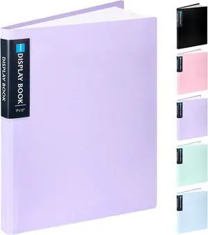 Sooez Art Portfolios 9"x12", 40 Pockets Large Portfolio Folder Display Sooez Art Portfolios 9"x12", 40 Pockets Large Portfolio Folder Display