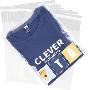 Clear Resealable Cellophane Bags 12x16 inches, 100 PCS OPP Self Seal Plastic Gift Packaging Goodie Bags, Perfect for Gift, Bakery, Wedding, Party Favors Clear Resealable Cellophane Bags 12x16 inches, 100 PCS OPP Self Seal Plastic Gift Packaging Goodie Bags, Perfect for Gift, Bakery, Wedding, Party Favors