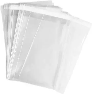 Nobranded 50 pcs Clear 9" x 12" Self Seal Cello Cellophane Bags Resealable Poly Bags 2.8 mils OPP Bag for Packaging Clothing, T Shirts, Art Painting,Treats,Party Favors,Gifts,Small Business Nobranded 50 pcs Clear 9" x 12" Self Seal Cello Cellophane Bags Resealable Poly Bags 2.8 mils OPP Bag for Packaging Clothing, T Shirts, Art Painting,Treats,Party Favors,Gifts,Small Business