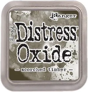 Tim Holtz Ranger Distress Oxide Ink Pad-Scorched Timber, 3 x 3 inch Tim Holtz Ranger Distress Oxide Ink Pad-Scorched Timber, 3 x 3 inch