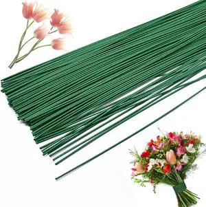 200 PCS 22 Gauge Floral Stem Wire Flower Arrangements and DIY Crafts,Dark Green,Floral Wire for Florist Flower Arrangement 16 Inches,Diameter:0.03 inch 200 PCS 22 Gauge Floral Stem Wire Flower Arrangements and DIY Crafts,Dark Green,Floral Wire for Florist Flower Arrangement 16 Inches,Diameter:0.03 inch