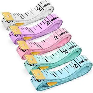 iBayam Soft Tape Measure 60" Double Scale Body & Sewing Tape, 5-Pack iBayam Soft Tape Measure 60" Double Scale Body & Sewing Tape, 5-Pack