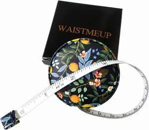 Tape Measure Measuring Tape for Body Tailor Cloth Fabric Sewing Knitting Craft Weight Loss Measurements Retractable 60-inch 1.5 Meter Push Button Dual Sided Tape Measure Tape Measure Measuring Tape for Body Tailor Cloth Fabric Sewing Knitting Craft Weight Loss Measurements Retractable 60-inch 1.5 Meter Push Button Dual Sided Tape Measure