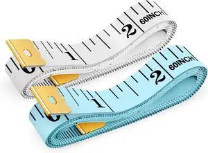 iBayam Soft Tape Measure 60" Double Scale Body & Sewing Tape, 2-Pack iBayam Soft Tape Measure 60" Double Scale Body & Sewing Tape, 2-Pack