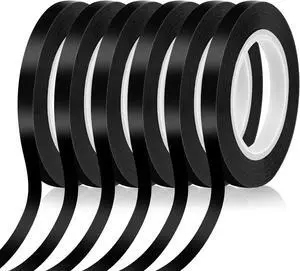 Audab 6 Rolls 1/4 Pinstripe Tape Vinyl Chart /White Board Tape Lines Dry Erase Whiteboard Thin Tape Pinstriping Graphic Grid Marking Tape Audab 6 Rolls 1/4 Pinstripe Tape Vinyl Chart /White Board Tape Lines Dry Erase Whiteboard Thin Tape Pinstriping Graphic Grid Marking Tape
