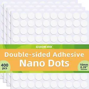 400 Pcs Double Sided Tape Museum Putty Sticky Dot, Removable Non-Marking 10mm/0.39 Round Adhesive Dots Clear Poster Putty for Crafts Balloons Festival Home Office Party Decorations 400 Pcs Double Sided Tape Museum Putty Sticky Dot, Removable Non-Marking 10mm/0.39 Round Adhesive Dots Clear Poster Putty for Crafts Balloons Festival Home Office Party Decorations