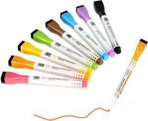 8 Colors Magnetic Dry Erase Markers 8 Colors Magnetic Dry Erase Markers