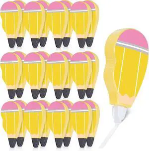 24 PCS Pencil Style Mini White Correction Tape 24 PCS Pencil Style Mini White Correction Tape