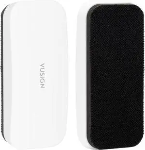 VUSIGN Magnetic Dry Erase White Board Eraser- 2 Pack, White VUSIGN Magnetic Dry Erase White Board Eraser- 2 Pack, White
