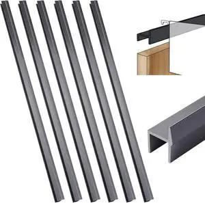 Leinuosen 6 Pcs File Cabinet Rails file folder for drawers, 1/2 Inch Wide Leinuosen 6 Pcs File Cabinet Rails file folder for drawers, 1/2 Inch Wide