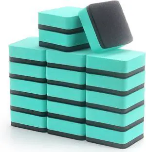 Tamaki Mini Dry Erase Erasers for White Board, Green Tamaki Mini Dry Erase Erasers for White Board, Green