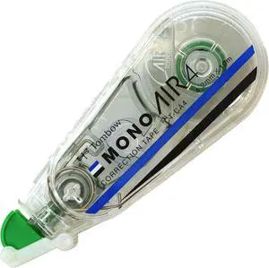 Tombow Mono Air 4 Correction Tape CT-CA4 Correction Tape, Product Size: W 1.2 x H 3.1 x D 0.7 inches (31 x 78 x 17 mm), 0.17 inches (4 Tombow Mono Air 4 Correction Tape CT-CA4 Correction Tape, Product Size: W 1.2 x H 3.1 x D 0.7 inches (31 x 78 x 17 mm), 0.17 inches (4